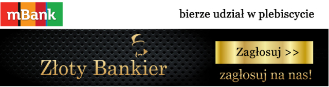 Zagłosuj na mBank w plebiscycie Złoty Bankier 